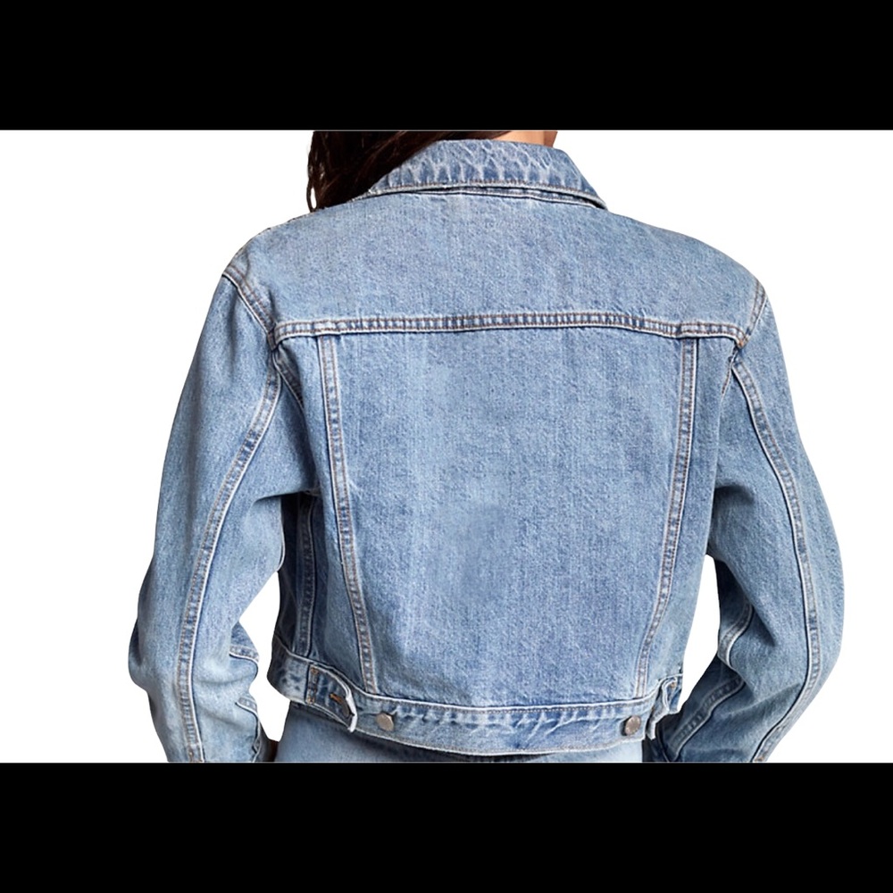 Cropped jean jacket - Picture 2 of 2